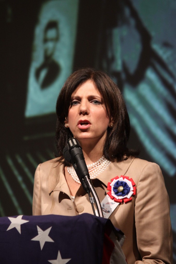 Patricia Mooradian speaking - photo by Bob Brodbeck Patricia Mooradian speaking - photo by Bob Brodbeck