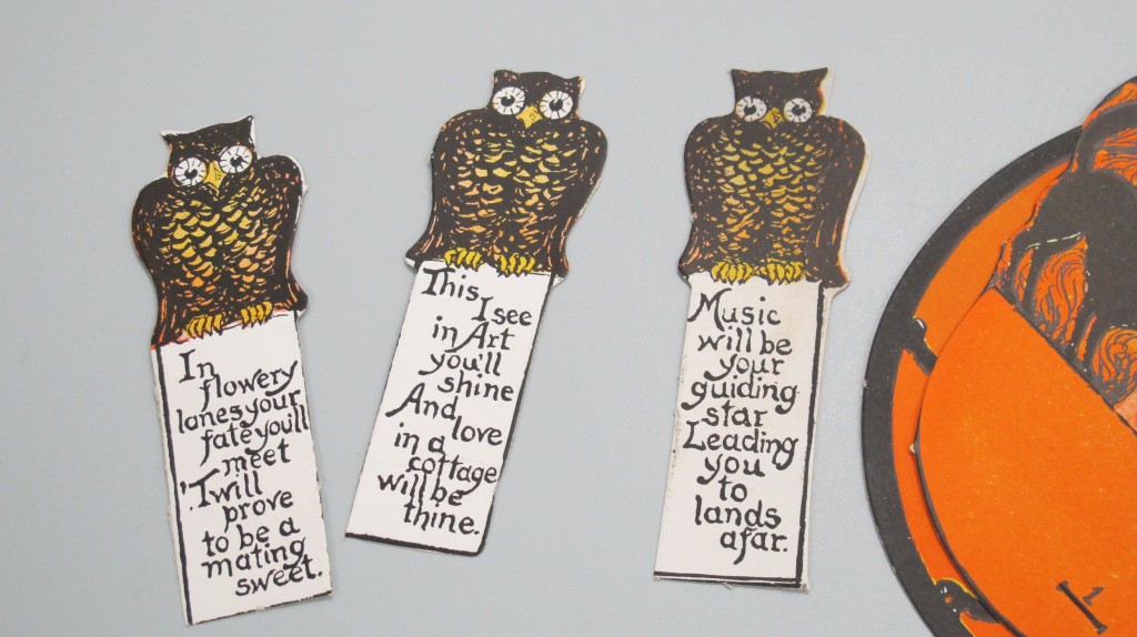 Halloween party fortunes from the 1920s - from the collections of The Henry Ford