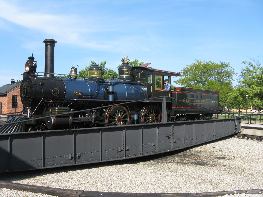 Baldwin No. 7 at the Roundhouse