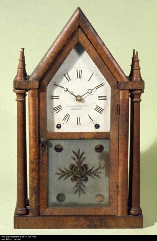 Brewster & Ingraham of Bristol, Connecticut between 1844 and 1852.