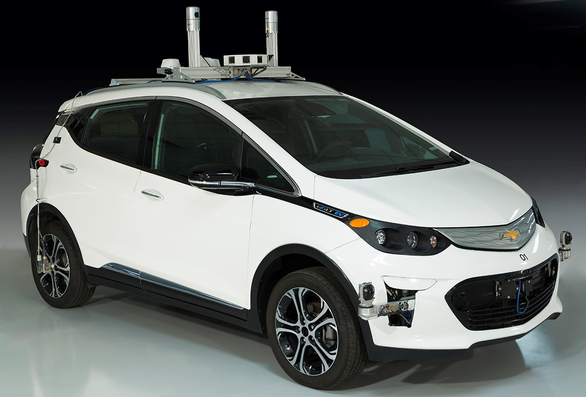 First-Generation Self-Driving Test Vehicle