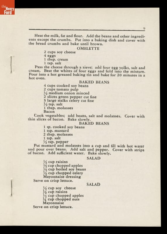 Page with recipe text