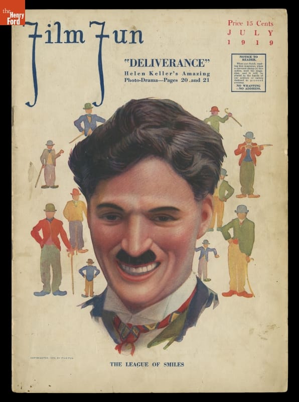 Film Fun Magazine for July 1919, "The League of Smiles"