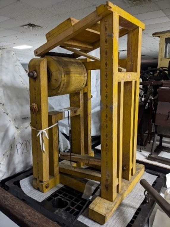 Cheese Box Machine Box-Making Machine used by the Rider and Hoffman families, 1900-1940
