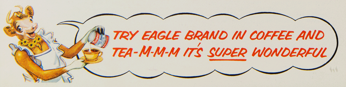 Detail  - Recipe Booklet, "Borden's Eagle Brand: 70 Magic Recipes," circa 1961