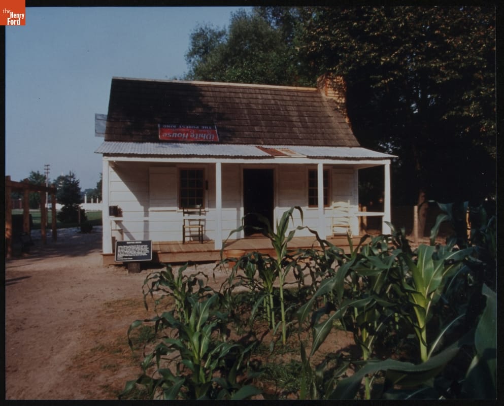 thf250591 Mattox Family Home in Greenfield Village, 1991