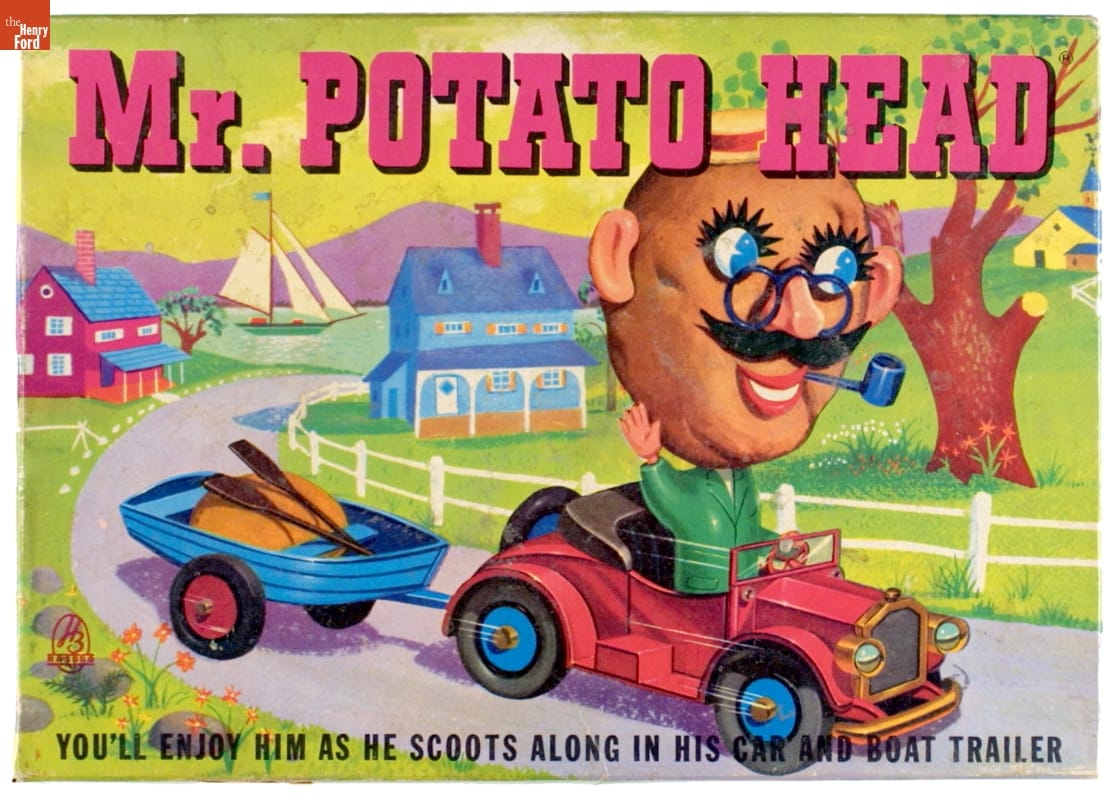 Mr. Potato Head Set, 1955-1960 Mr. Potato Head playset