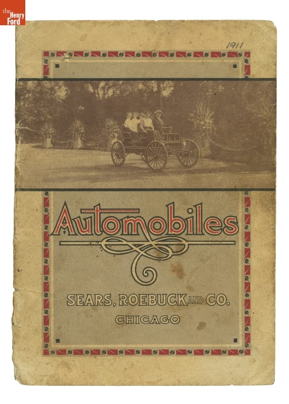 thf88371 1911 Sears Motor Car Works Sales Catalog