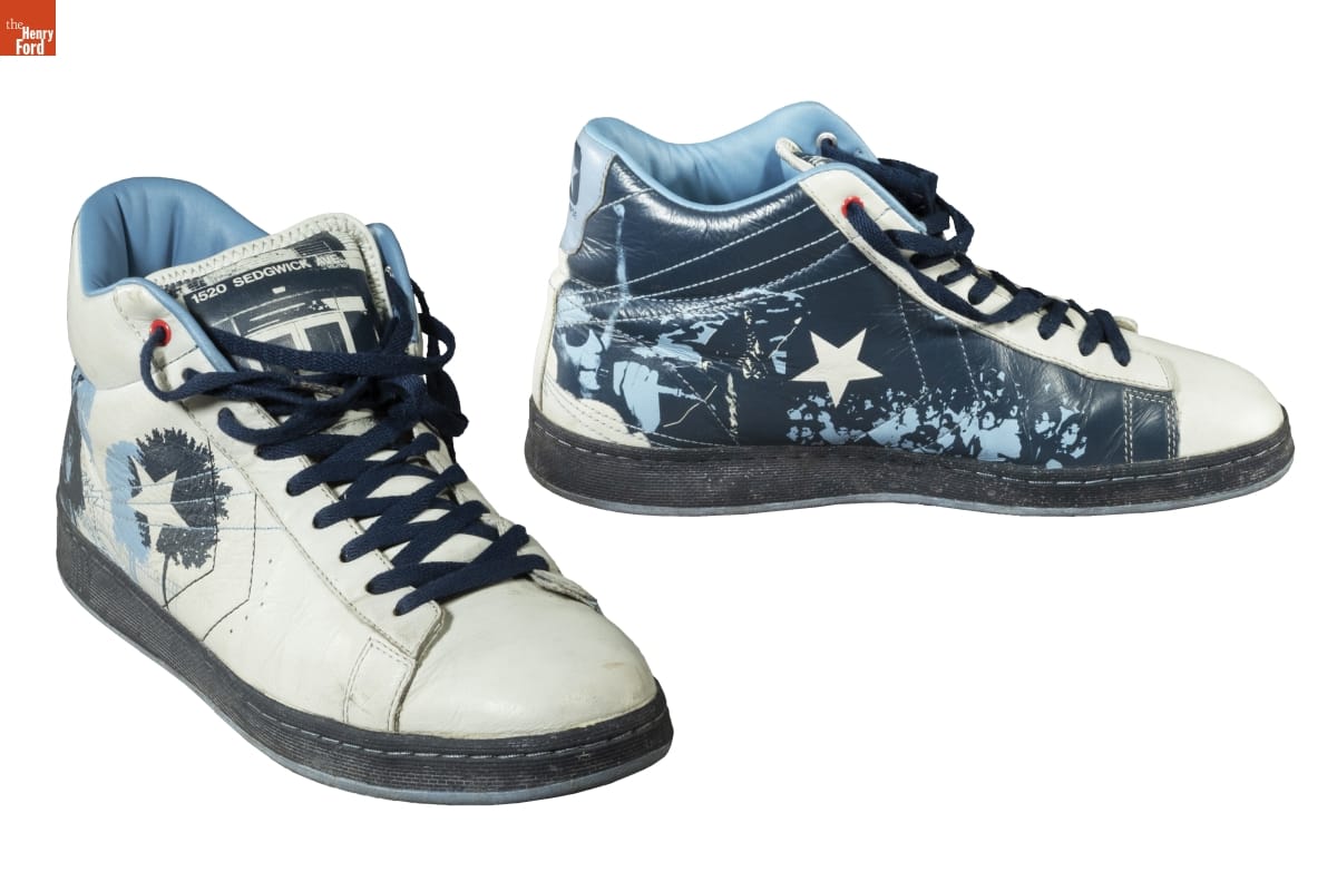 Converse and Sedgwick & Cedar Limited Edition Shoes, Worn by DJ Kool Herc, 2007