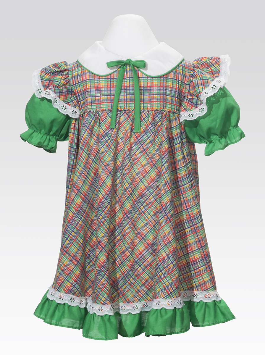Dress, Worn by Megan Mines on Her First Day of Kindergarten, 1980