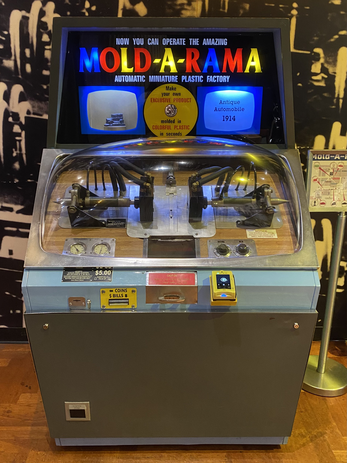 Antique Automobile Mold-A-Rama machine at Henry Ford Museum of American Innovation