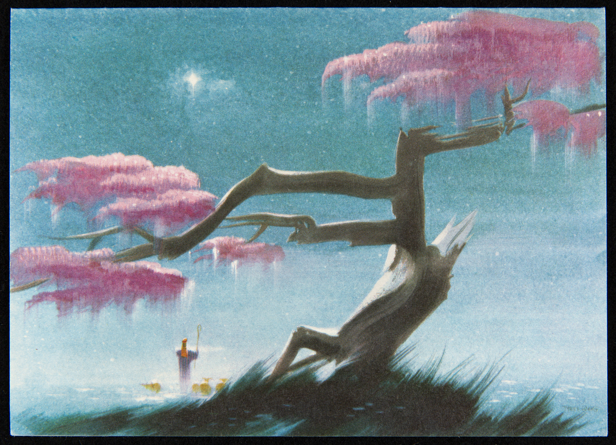 The Shepherd, designed by Tyrus Wong for California Artists, 1954.