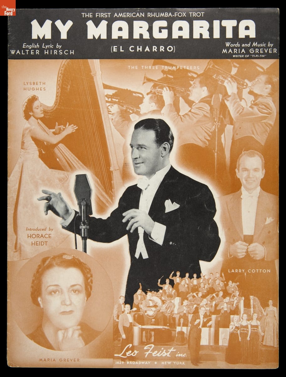 thf175173 Maria Grever’s photo graced the cover of “My Margarita” in 1939